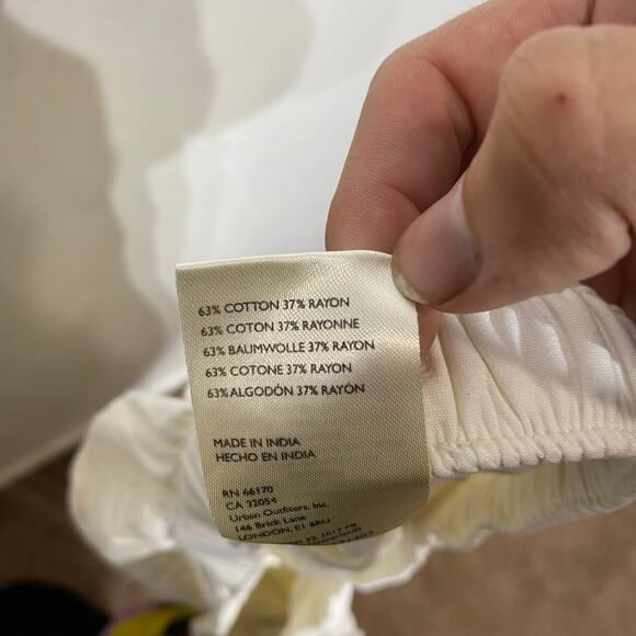 Free People White To The Sky Parachute Pants Sz S - Picture 7 of 14